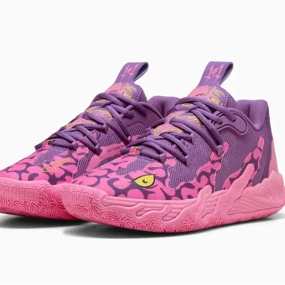 2 day Sale! PUMA x LAMELO BALL x TMNT MB.03 Lo Krang juniors/Big kid new in box - Picture 3 of 7